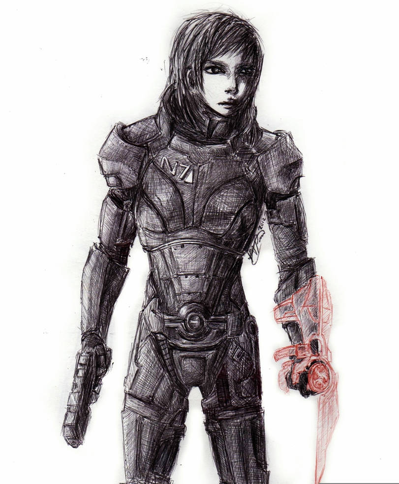 Commander by wiredrawndetails on DeviantArt