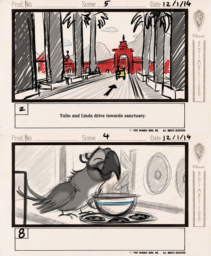 Storyboard Practice Rio 2 by Mitchel on DeviantArt