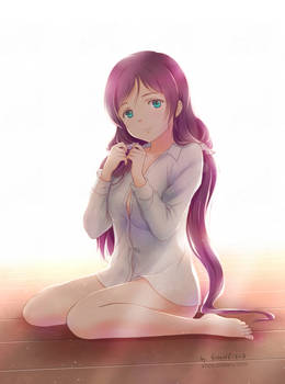 Nozomi in Shirt