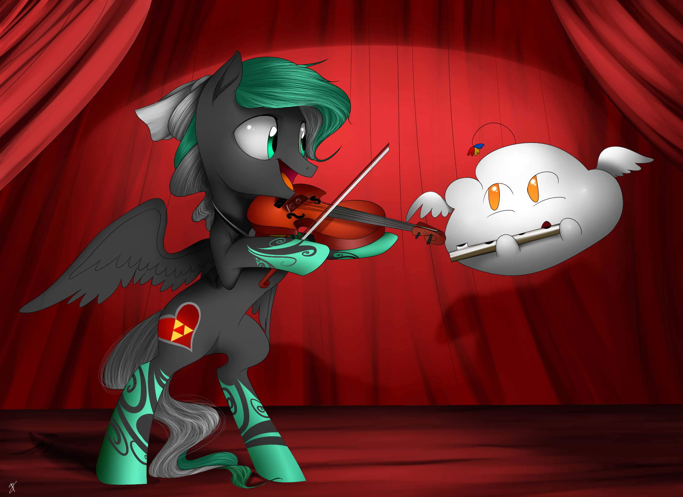 Magical Duet - Commission 2 from supermare