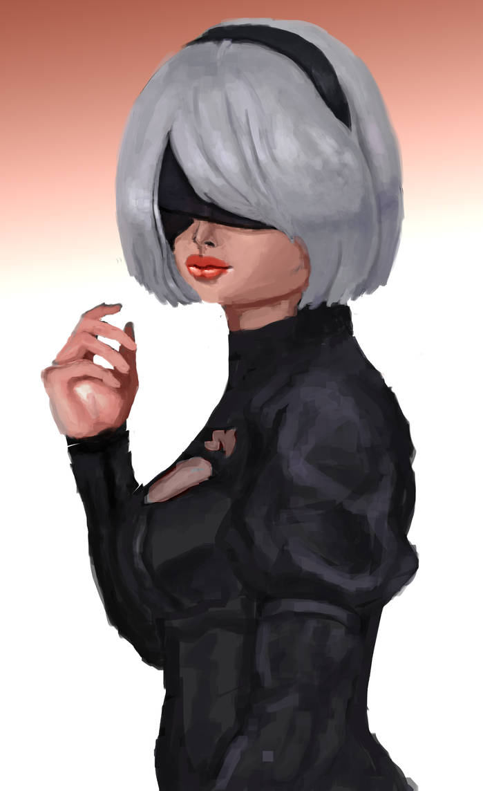 2b _doodle by Payowsuperstar on DeviantArt