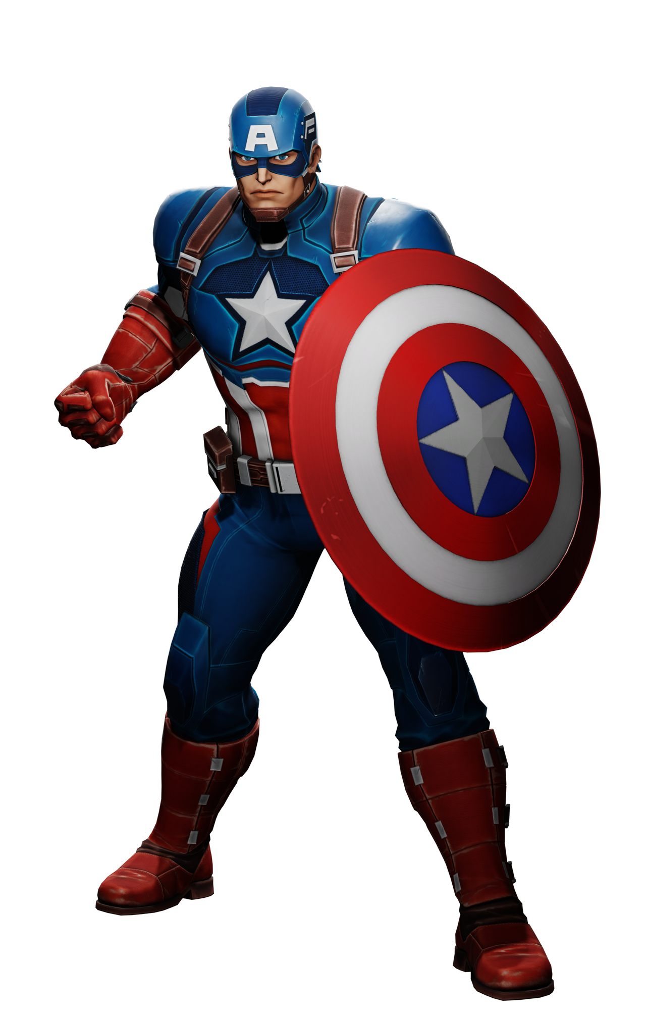 Captain America (render) by JoinSpider on DeviantArt