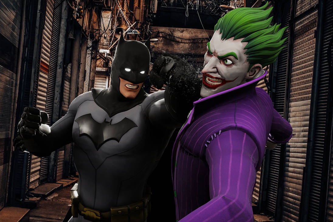 Batman vs Joker