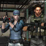 Jill Valentine and Chris Redfield