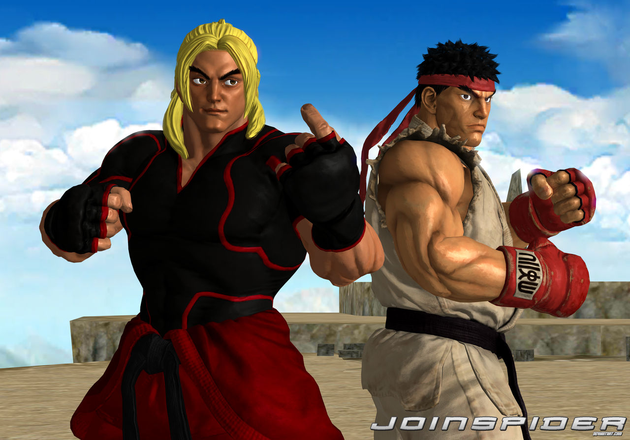 Ken Ryou Ken and Ryu by JoinSpider on DeviantArt