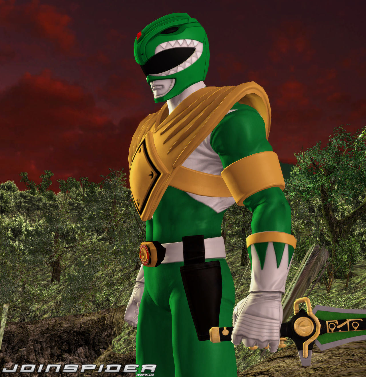 Green Ranger by JoinSpider on DeviantArt