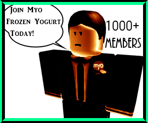 Myo Frozen Yogurt Roblox Ad By Kilzothelegend On Deviantart - 300x250 roblox ad