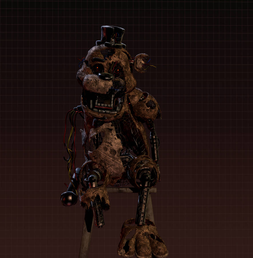 Broken Freddy retexture showcase by Justy-Eshy on DeviantArt