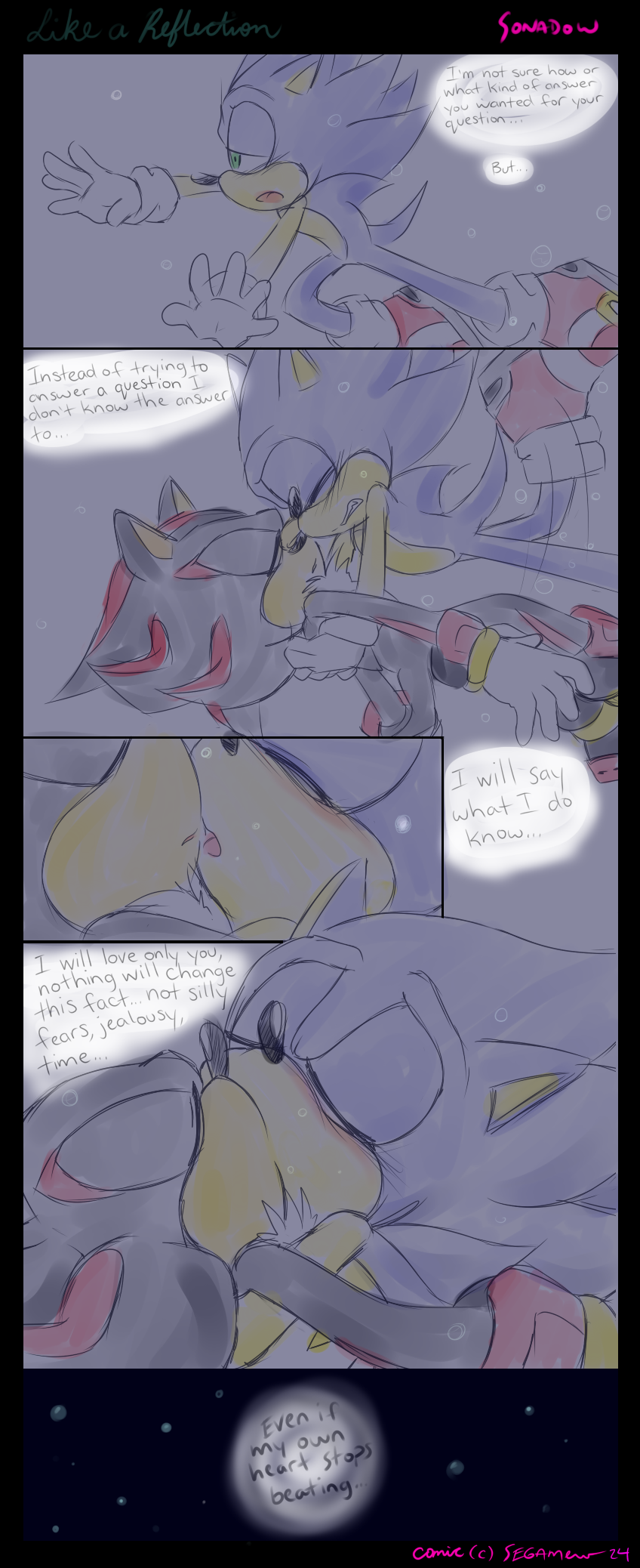 Sonadow:. Reflection Pg. 13 by SEGAMew on DeviantArt