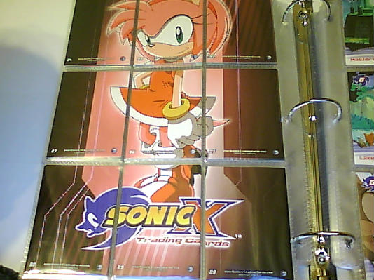 .:Sonic X Cards:. 82 - 90 Amy