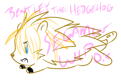 .:WIP:. Bentley the Hedgie