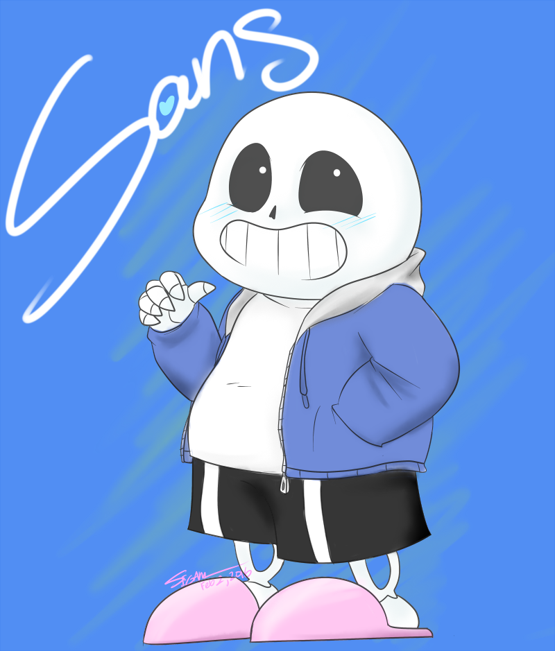 .:Undertale:. Sans the Skeleton by SEGAMew on DeviantArt