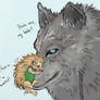 Thorin and Bilbo - Animal AU 2