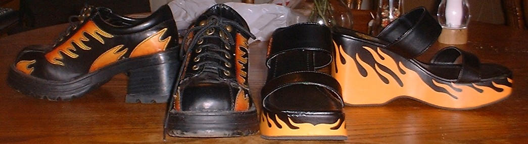 FLAMING SHOES by sesshysdemongirl on DeviantArt
