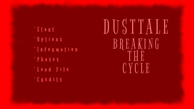Dusttale Menu ManyMilesHedgehog - Hobbyist, Digital Artist | DeviantArt