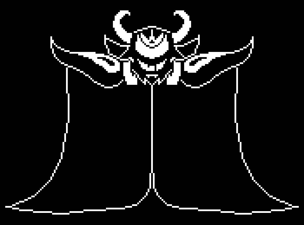 Asgor Mask Asgore Sprite by ManyMilesHedgehog on DeviantArt