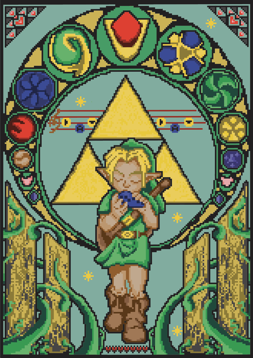 Ocarina of Time, Art Nouveau