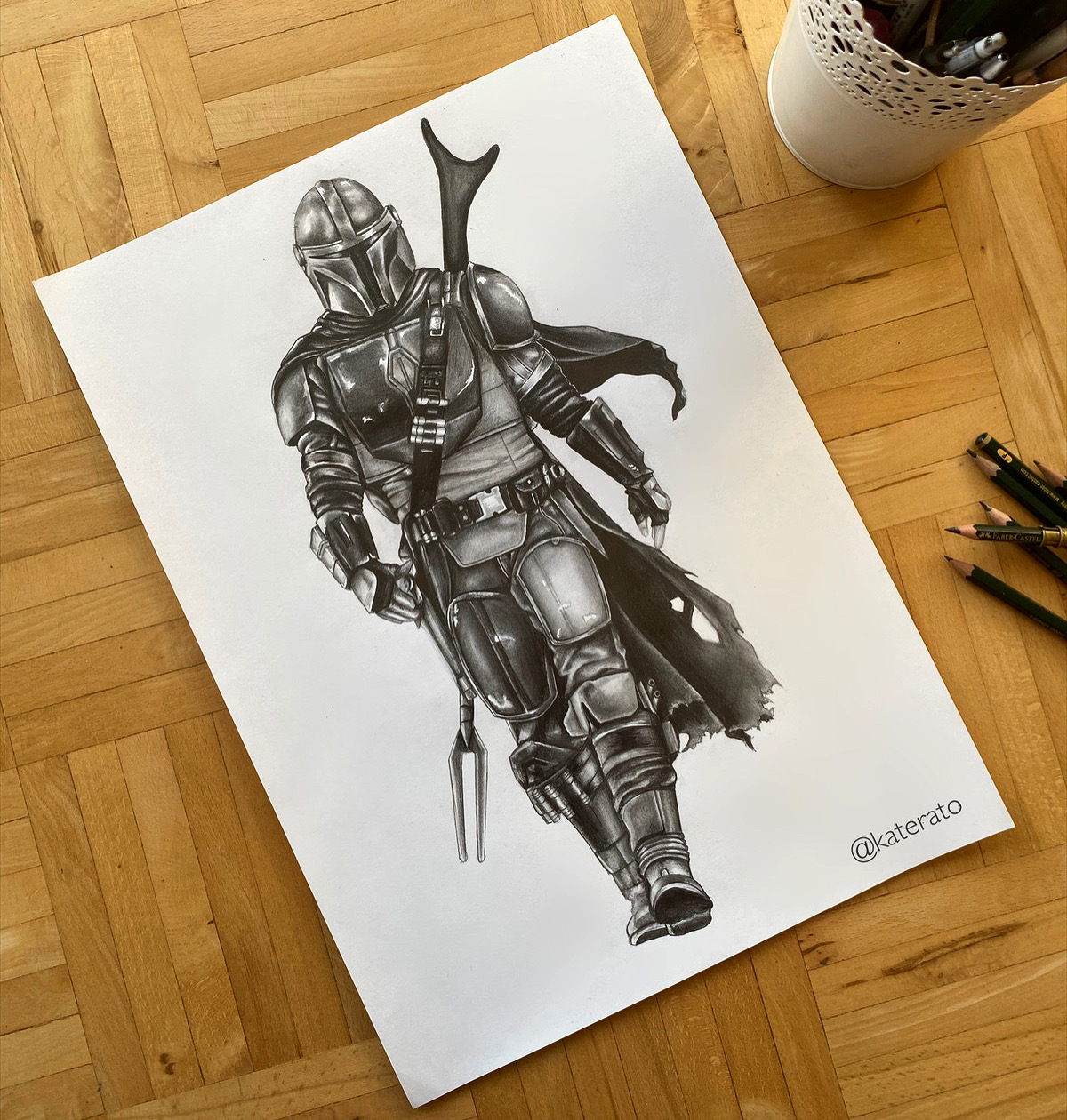 Mando drawing by Katerato on DeviantArt