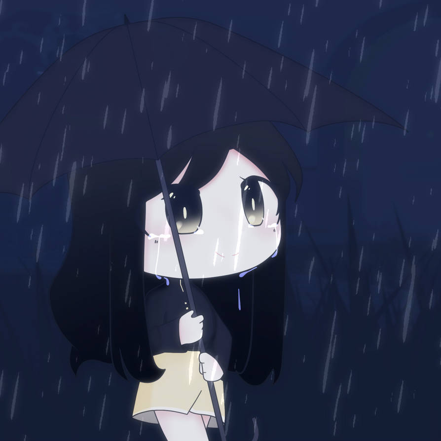 Gavha Background Raining + rainy day + gacha edit by crialyn on DeviantArt