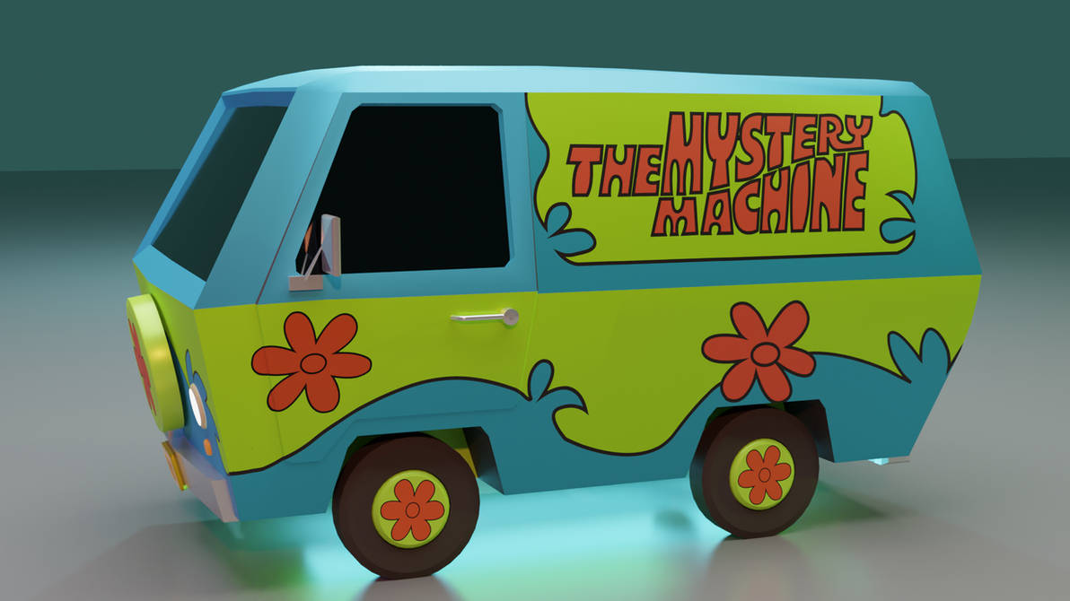 The Mystery Machine 3D model 02 by ArtTee333 on DeviantArt