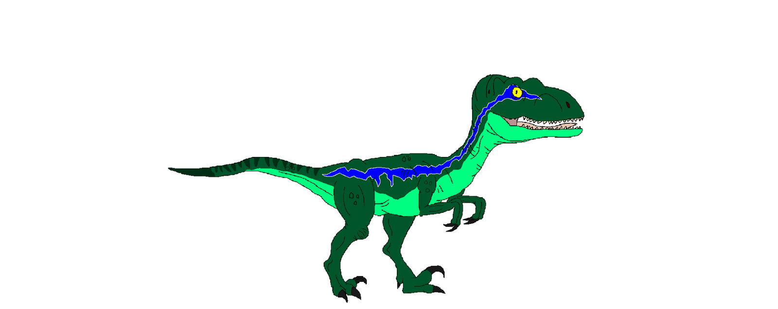 Blue Raptor Running Jurassic World Blue Velociraptor by aaronhardy523 on DeviantArt
