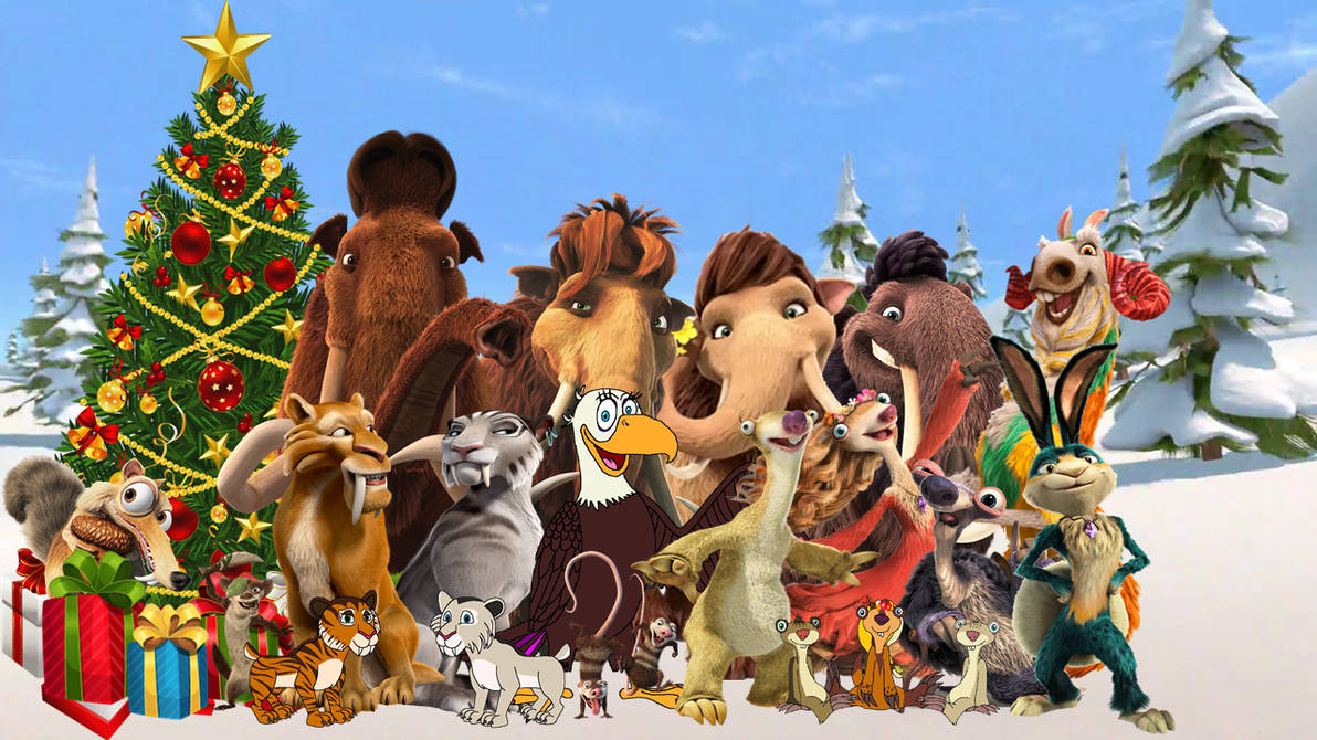 Merry Christmas from Ice Age by aaronhardy523 on DeviantArt