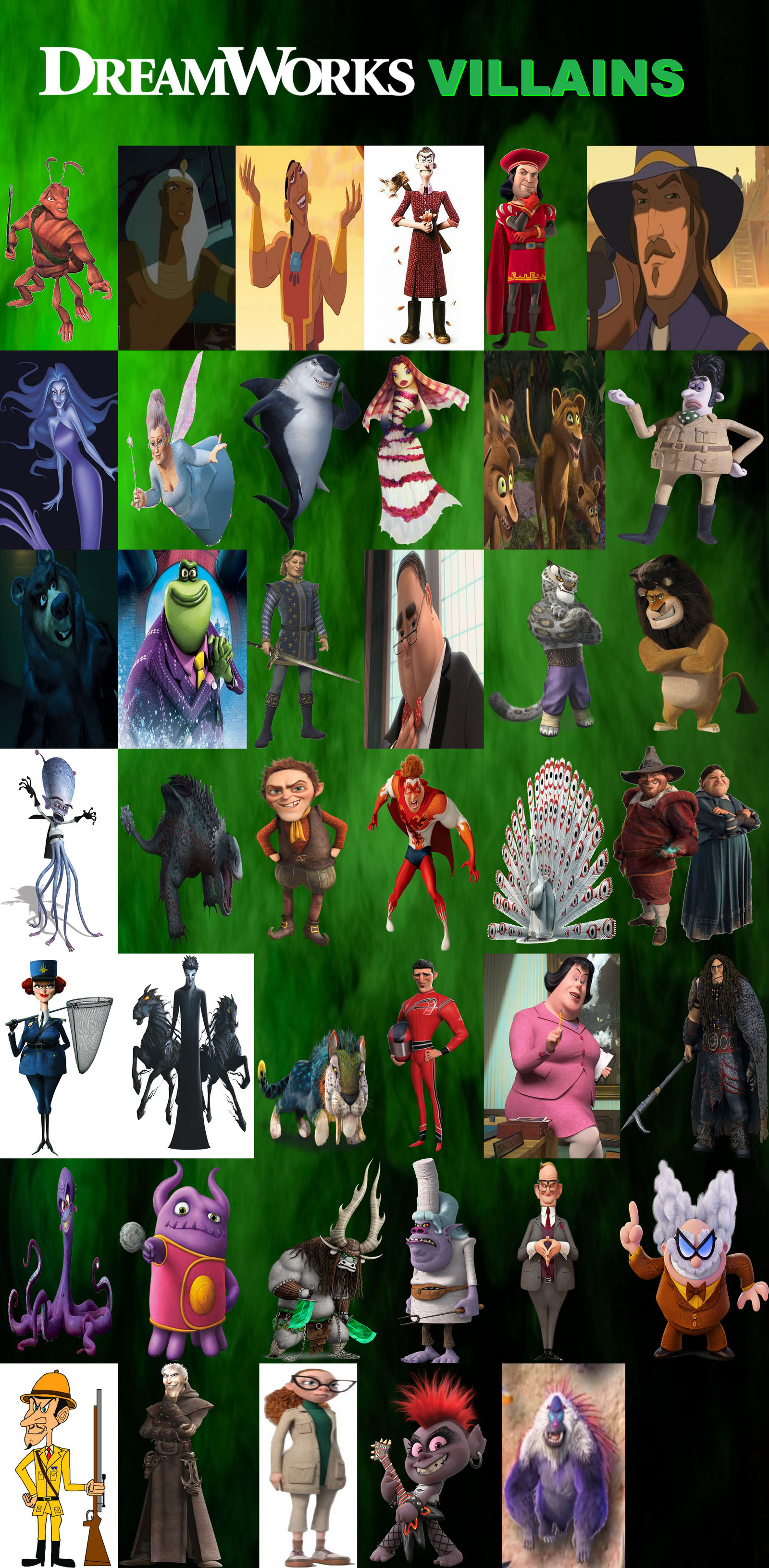 Evil Ruler Dreamworks Dreamworks Villains by aaronhardy523 on DeviantArt