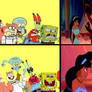 SpongeBob and Friends love Aladdin x Jasmine more 