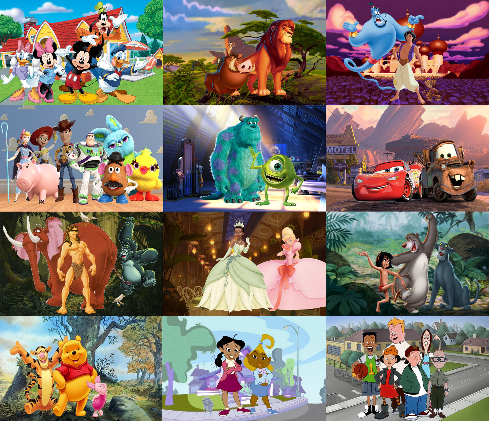 Disney Best Friends by aaronhardy523 on DeviantArt