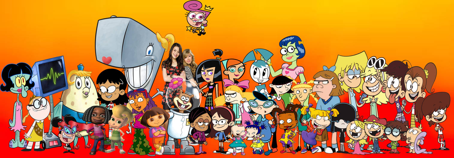 Nickelodeon Female Characters by aaronhardy523 on DeviantArt