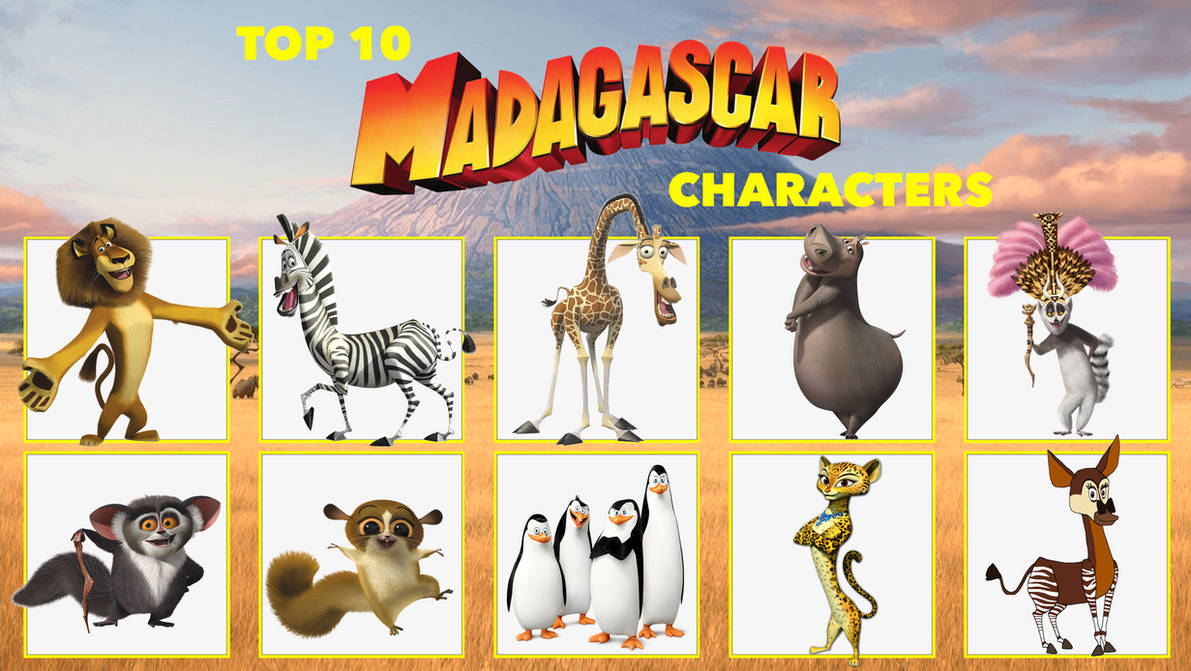 My Top 10 Favorite Madagascar Characters By Aaronhardy523 On DeviantArt my-top-10-favorite-madagascar-characters-by-aaronhardy523-on-deviantart