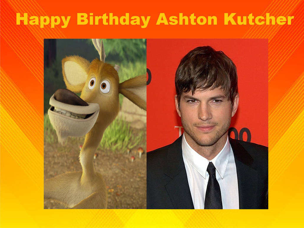 Happy Birthday Ashton Kutcher by aaronhardy523 on DeviantArt