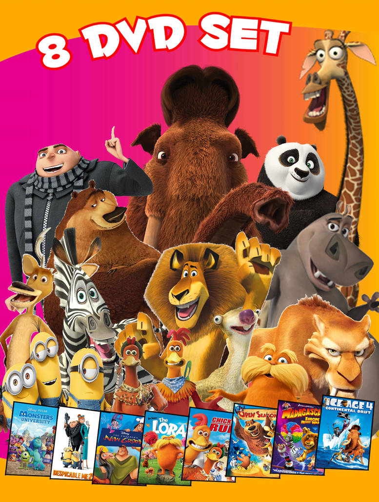 Dvd Deviantart Making 8 Movie Collection DVD Set by aaronhardy523 on DeviantArt