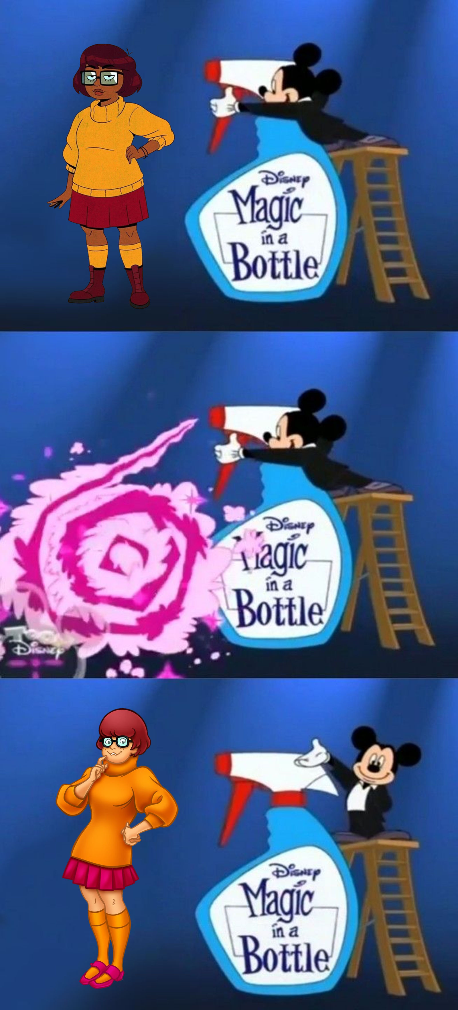 Velma Magic Ropes Disney Magic in a Bottle: Velma by aaronhardy523 on DeviantArt