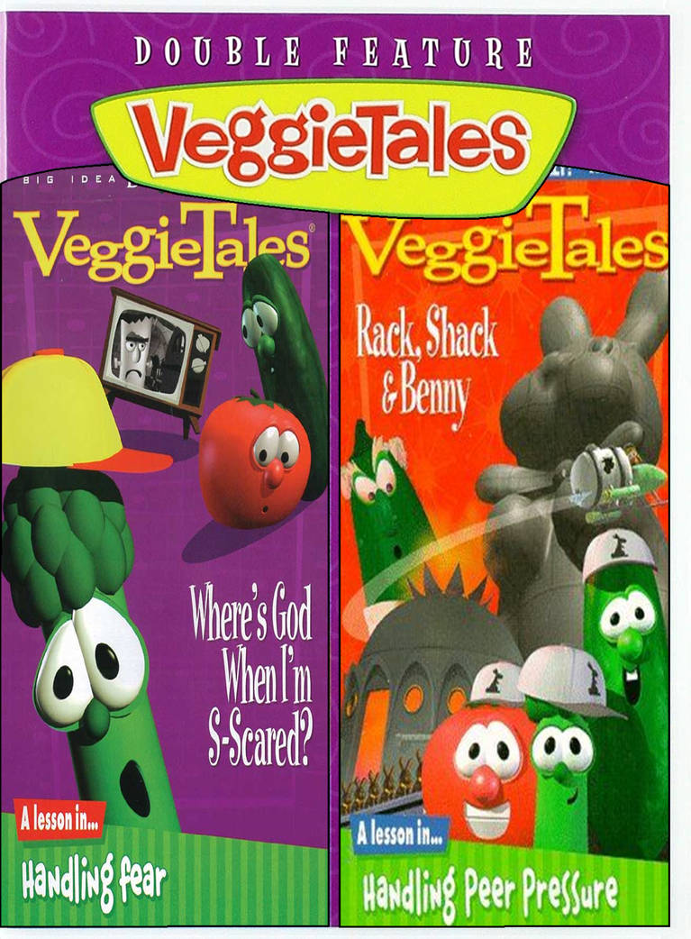 VeggieTales Double Feature: Wheres God/Rack, Shack by aaronhardy523 on ...