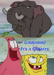 Patrick calls Hathi a giraffe