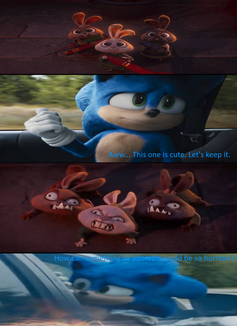 Sonic Finds Rabbit Trio Cute by aaronhardy523 on DeviantArt