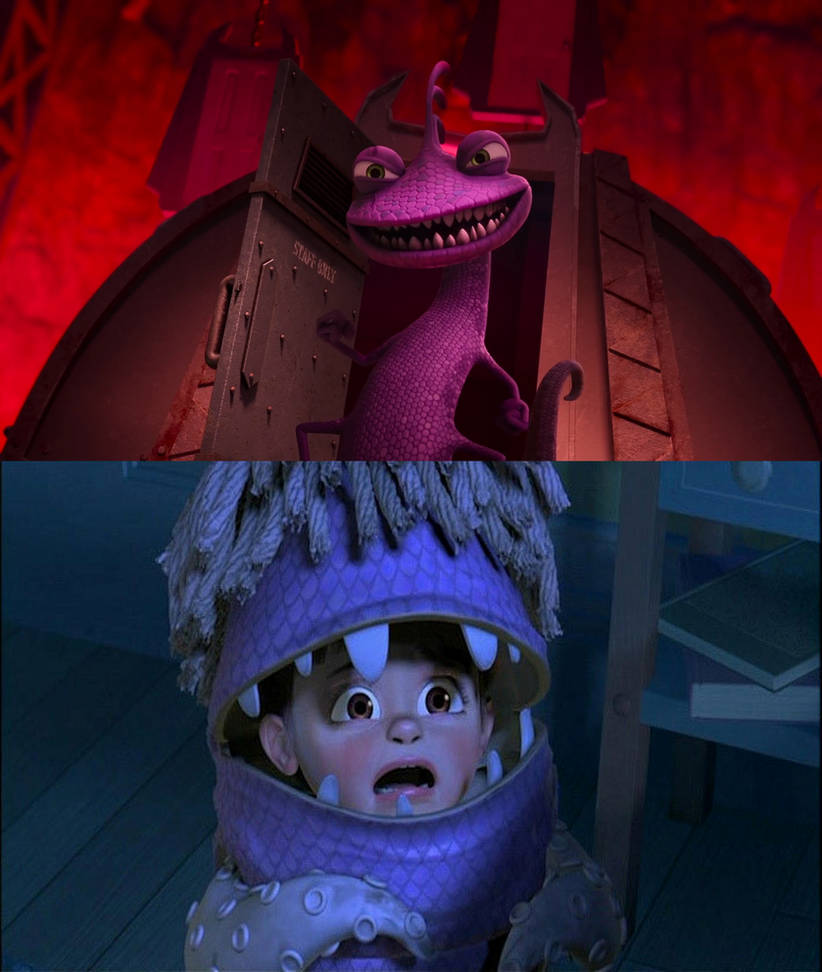 Boo Attacks Randal Boo react to Randall's return by aaronhardy523 on DeviantArt