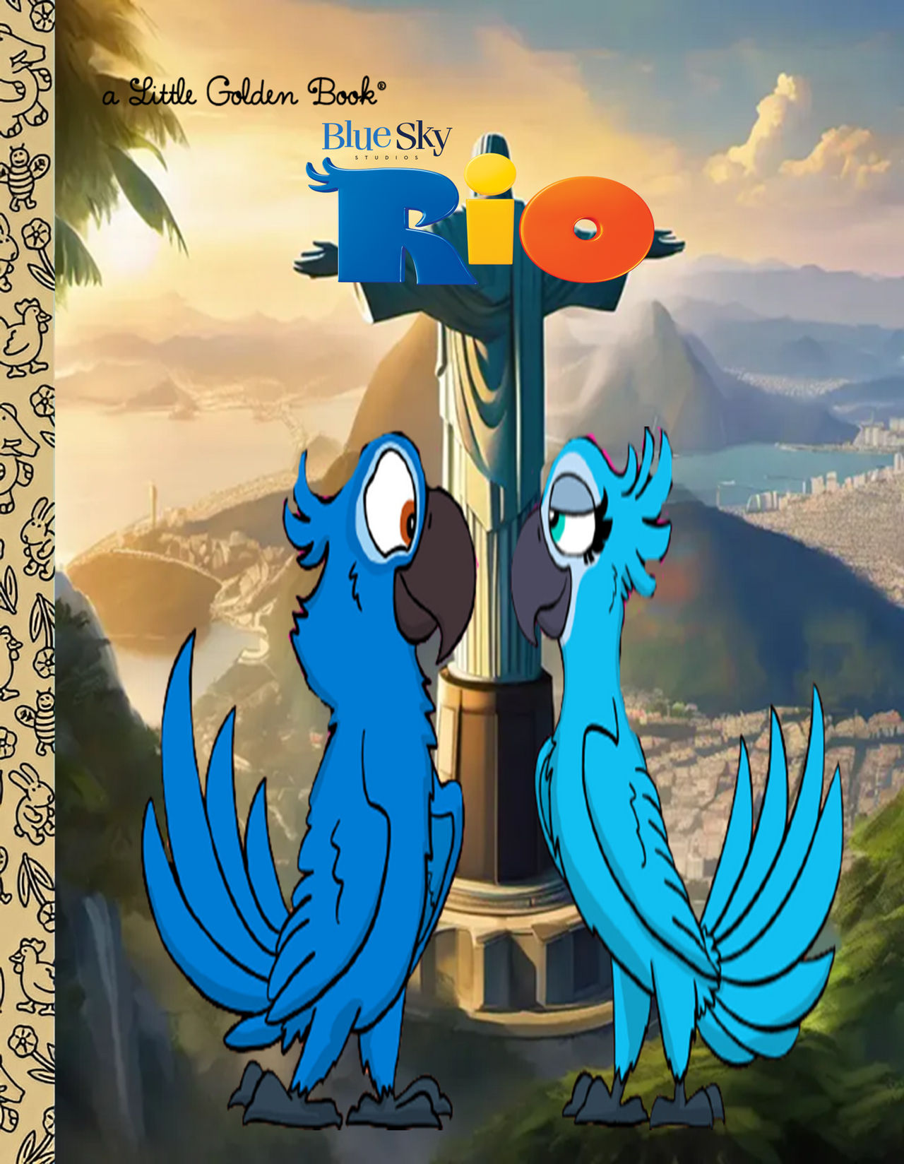 Parrot Rio Golden Little golden books: Rio by aaronhardy523 on DeviantArt