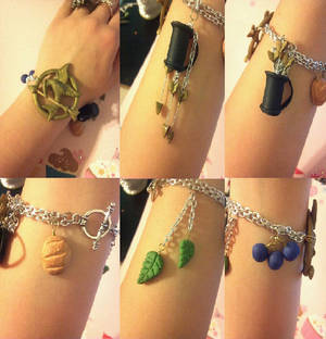 Hunger Games Charm Bracelet