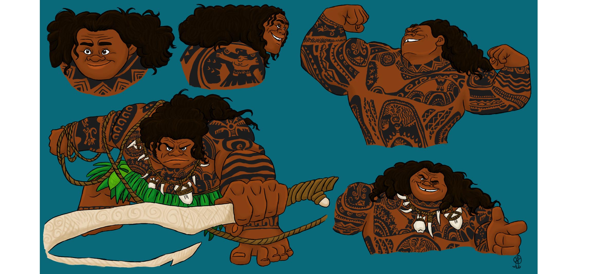 Moana FA: Maui the Demi-God