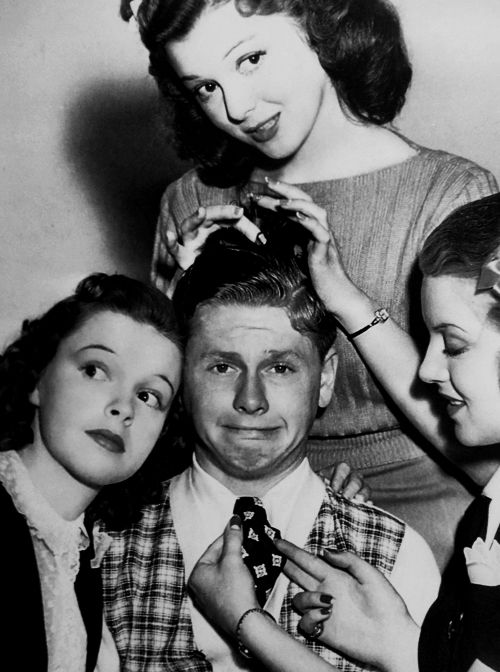 Judy Garland, Mickey Rooney, Ann Rutherford Lana T by Longtimerecovery ...