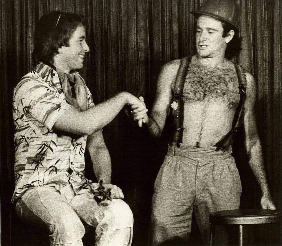 John Ritter Chest John Ritter Robin Williams 1978 by Longtimerecovery on DeviantArt