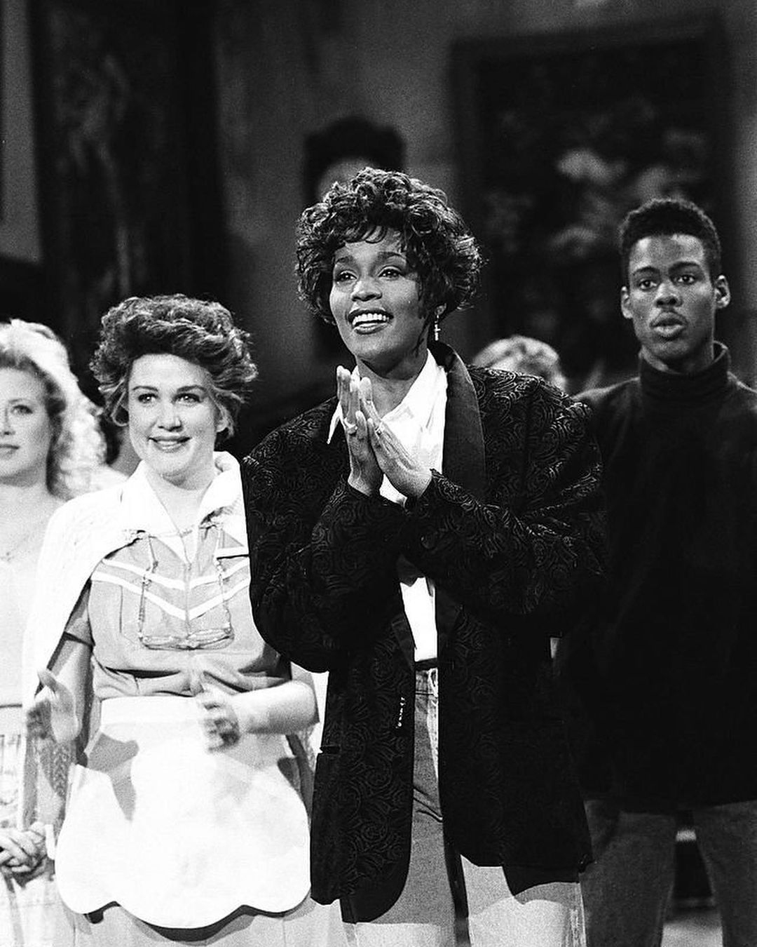 Whitney Houston Chris Rock SNL by Longtimerecovery on DeviantArt