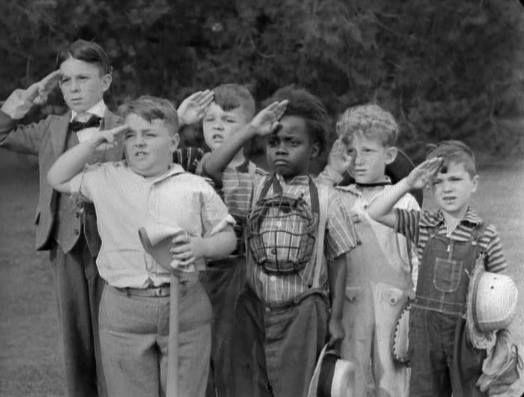 Little Rascal Battle The Little Rascals salutes bw by Longtimerecovery on DeviantArt