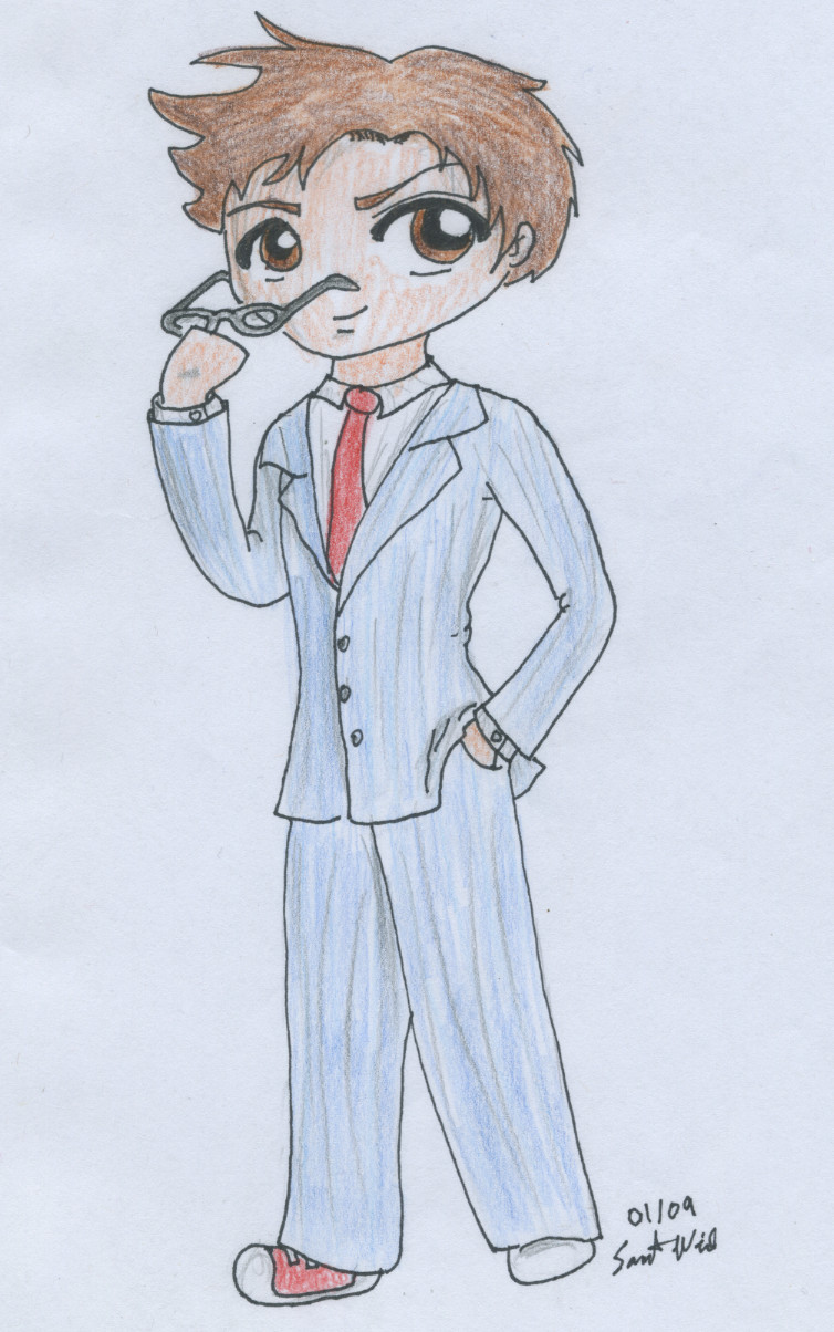 Dr Who Chibi tenth doctor