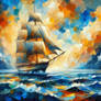 www.fineaiart.art --------  Sailboat  ------ (2)