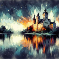 www.fineaiart.art -   Abandoned Castle     - (7)