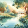 www.fineaiart.art - - Enchanting Lake  - - - (2)