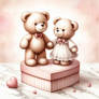 www.fineaiart.art - - Teddy Bear Romance   -  (3)